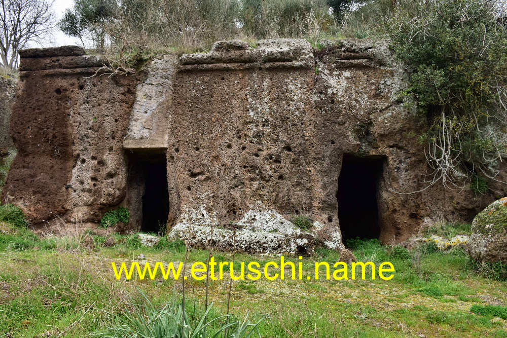 Necropoli Pian del vescovo - Tomba a casa